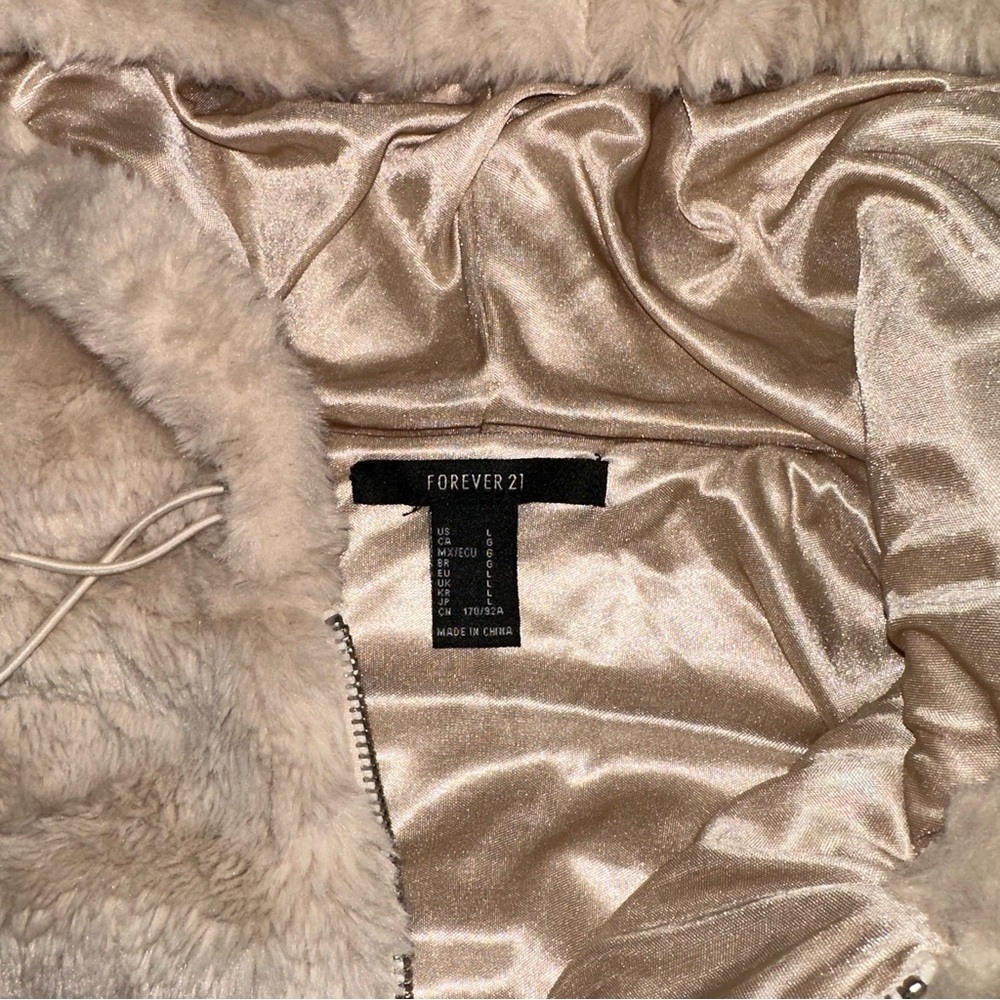 Fur Cropped Jacket - Picture 2 of 3